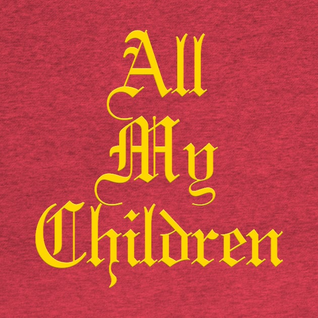 All My Children TV Show Family Album Logo by HDC Designs